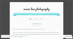 Desktop Screenshot of marialinz.wordpress.com