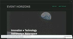 Desktop Screenshot of eventhorizons.wordpress.com