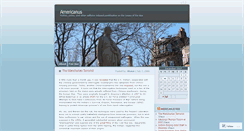 Desktop Screenshot of americanus.wordpress.com
