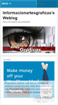 Mobile Screenshot of informacionartesgraficas.wordpress.com