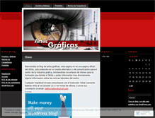 Tablet Screenshot of informacionartesgraficas.wordpress.com