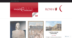 Desktop Screenshot of museiincomuneroma.wordpress.com
