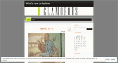 Desktop Screenshot of bglamorous.wordpress.com