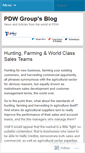 Mobile Screenshot of pdwgroup.wordpress.com
