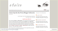 Desktop Screenshot of etnize.wordpress.com