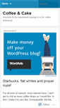 Mobile Screenshot of coffeeandcake.wordpress.com