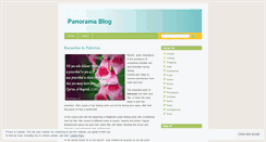 Desktop Screenshot of panoramablog.wordpress.com