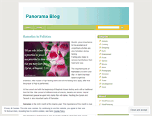 Tablet Screenshot of panoramablog.wordpress.com