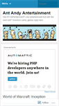 Mobile Screenshot of antandyantertainment.wordpress.com