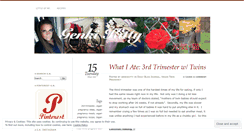 Desktop Screenshot of genkikitty.wordpress.com
