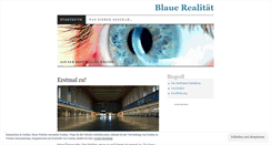Desktop Screenshot of bluereality.wordpress.com