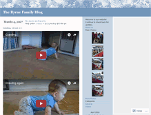 Tablet Screenshot of byrnedout.wordpress.com