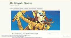 Desktop Screenshot of githyankidiaspora.wordpress.com