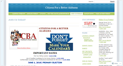 Desktop Screenshot of citizensforabetteral.wordpress.com