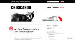 Desktop Screenshot of chiricando.wordpress.com