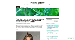 Desktop Screenshot of planetabizarro.wordpress.com