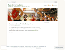 Tablet Screenshot of jazzoniowacity.wordpress.com