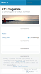 Mobile Screenshot of 751contents3.wordpress.com