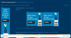 Desktop Screenshot of federtecnologiadeportiva.wordpress.com