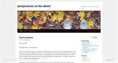 Desktop Screenshot of perspectivesonthewheel.wordpress.com