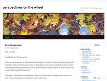 Tablet Screenshot of perspectivesonthewheel.wordpress.com