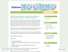 Tablet Screenshot of drgenetic.wordpress.com