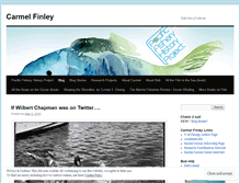 Tablet Screenshot of carmelfinley.wordpress.com