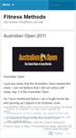 Mobile Screenshot of fitnessmethodss.wordpress.com