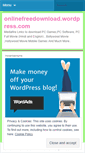 Mobile Screenshot of onlinefreedownload.wordpress.com