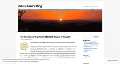 Desktop Screenshot of hakimazari.wordpress.com