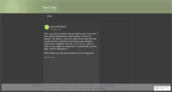 Desktop Screenshot of brianpurcell.wordpress.com