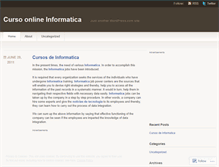 Tablet Screenshot of informatica73.wordpress.com