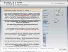 Tablet Screenshot of planetparanoico.wordpress.com