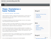 Tablet Screenshot of devta.wordpress.com