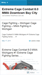 Mobile Screenshot of extremecagecombat80.wordpress.com