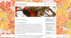 Desktop Screenshot of howjessseesit.wordpress.com
