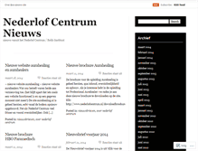 Tablet Screenshot of nederlofcentrum.wordpress.com