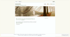 Desktop Screenshot of filocity.wordpress.com
