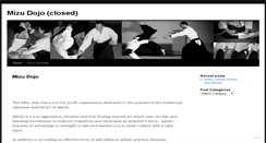 Desktop Screenshot of aikidomizu.wordpress.com