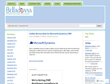 Tablet Screenshot of belladonnait.wordpress.com