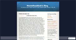 Desktop Screenshot of mentalhealthuk.wordpress.com