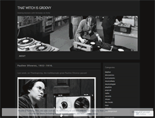 Tablet Screenshot of groovewitch.wordpress.com