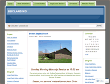 Tablet Screenshot of bbclansing.wordpress.com