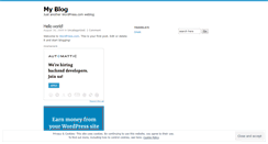 Desktop Screenshot of draftblogmine.wordpress.com