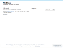 Tablet Screenshot of draftblogmine.wordpress.com