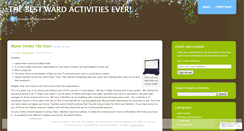 Desktop Screenshot of ldswardactivities.wordpress.com