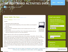 Tablet Screenshot of ldswardactivities.wordpress.com