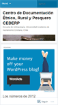 Mobile Screenshot of centrodedocumentacion.wordpress.com