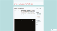 Desktop Screenshot of 24newsupdate.wordpress.com