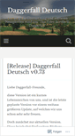 Mobile Screenshot of daggerfalldeutsch.wordpress.com